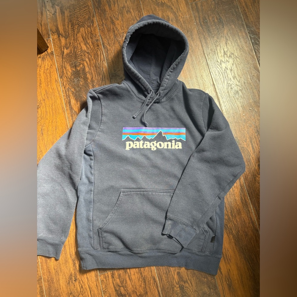 Patagonia Women’s Navy Blue Hoodie Sweater